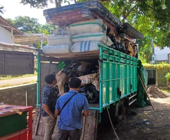 Polisi Gagalkan Truk Bermuatan Belasan Motor Bodong di Pati yang Akan Dikirim ke Luar Jawa