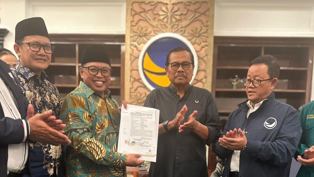 PKB dan NasDem Resmi Usung Gus Nung-Iqbal Bejeu di Pilkada&nbsp;Jepara