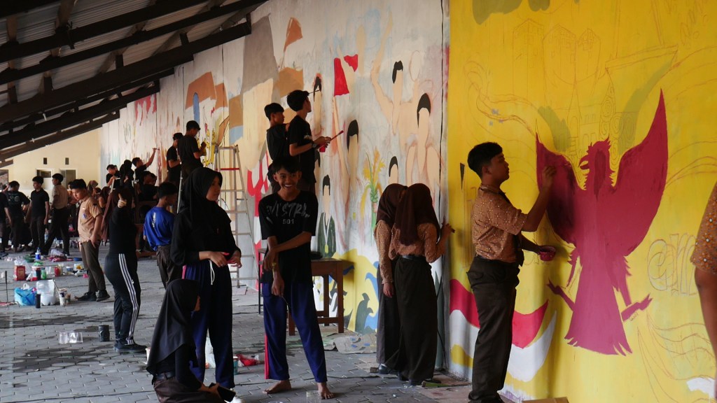 Serunya Lomba Agustusan di SMA 1 Bae Kudus