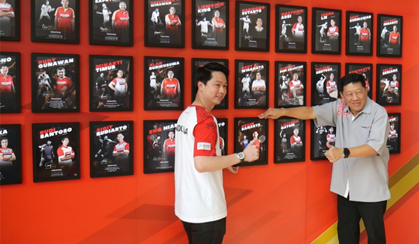 Kevin Sanjaya Masuk Hall of Fame PB Djarum, Bersanding dengan Banyak&nbsp;Legenda